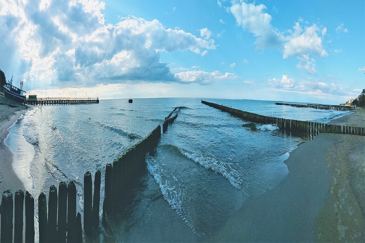 Domki Nirvana - plaża Ustronie Morskie